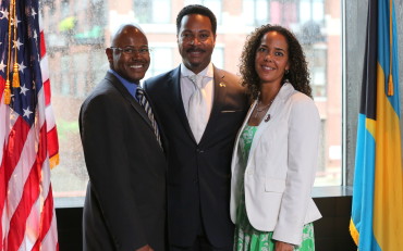 Mr. and Mrs. Patrick and Curtrice Scott and Consul Fountain