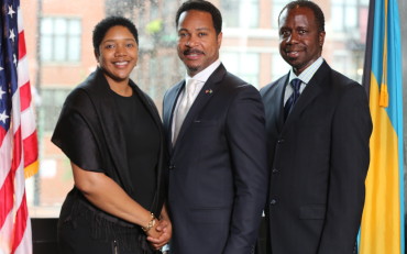 Mr. and Mrs. Rodney and Faye Chambers and Consul Fountain